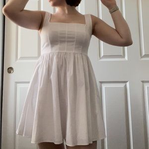 Simple White Dress